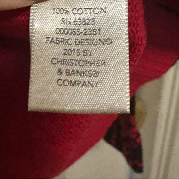 100% Cotton Cardigan Perfect for the Holidays - Picture 5 of 5